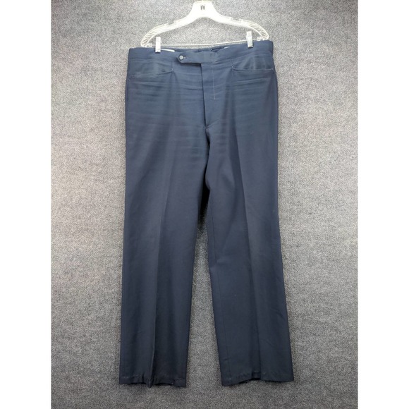 J Sansabelt Jaymar Ruby Slacks Pants Size ? 19W 31 Inseam Blue SEE DESC - Picture 1 of 10